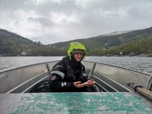 Image of Michelle Valliant, one of the co-founders of Ice Fish Research